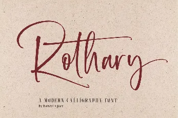 Rothary font