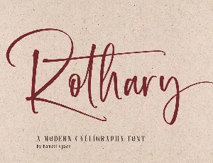 Rothary font