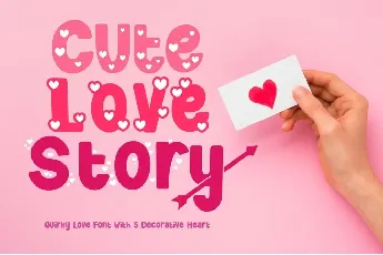 Cute Love Story font