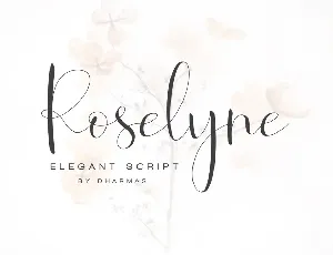 Roselyne font