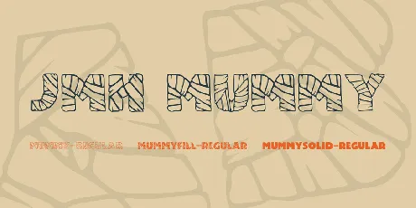 JMH Mummy font