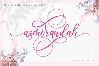 asmirandah font