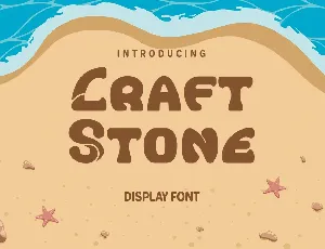 Craftstone font