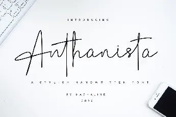 Anthanista font