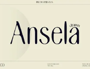 Ansela Drawn font