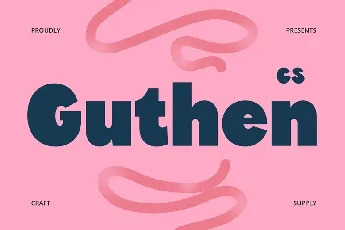 CS Guthen font