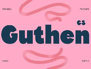 CS Guthen font