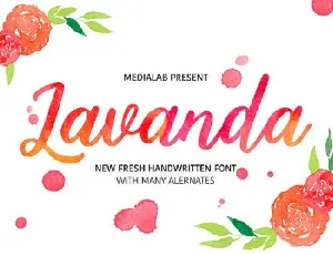 Lavanda font