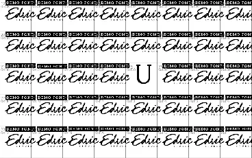 Blue Denim Demo font