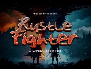 Rustle Fighter font