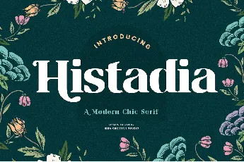 Histadia Personal Use font