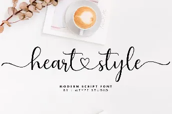 Heart Style DEMO font