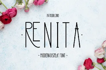 Renita font