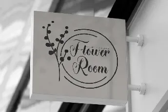 Pretty Flower font