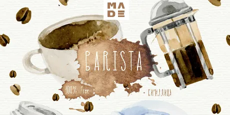 MADE Barista Typeface font