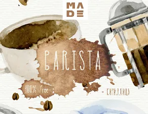 MADE Barista Typeface font