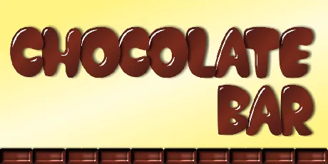 Chocolate Bar font