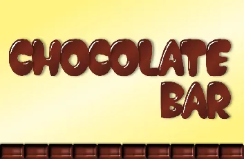 Chocolate Bar font