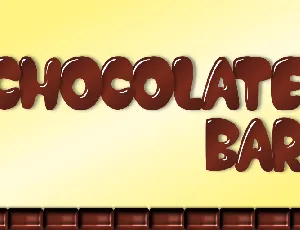 Chocolate Bar font