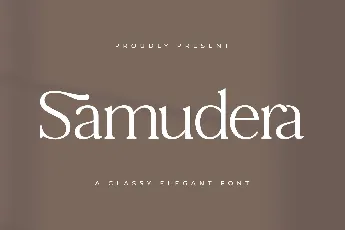 Samudera font