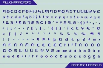 Alavine Unfocus Display font