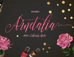 Arnetalia Free font