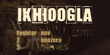 IKHIOOGLA font