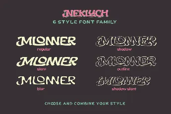 NEKLUCH Trial font