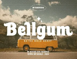 Bellgum font