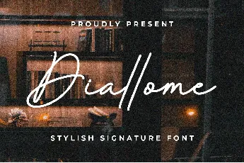 Diallome font