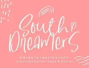 South Dreamers Script font