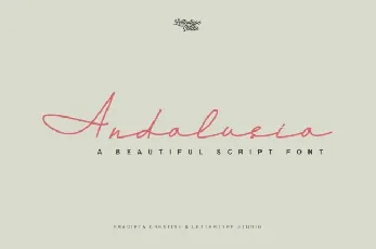 Andalusia Handwritten font