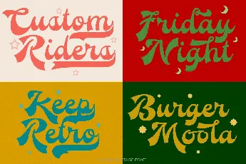 Bogie Montage DEMO font