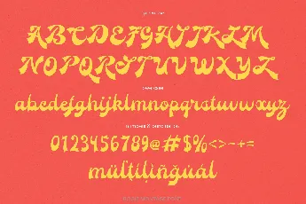 Bogie Montage DEMO font