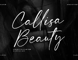 Callisa Beauty DEMO font