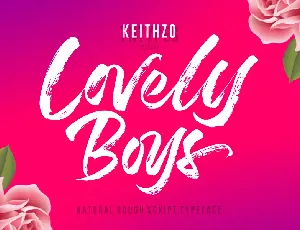 Lovely Boys font