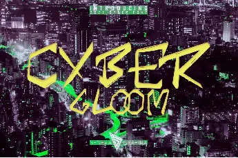 Cyber Gloom font