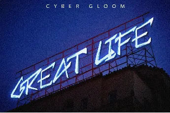 Cyber Gloom font