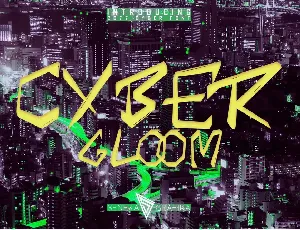Cyber Gloom font