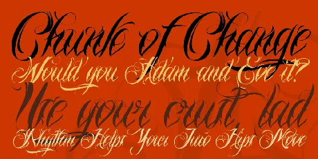 Nina Script Demo font