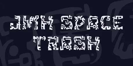 JMH Space Trash font