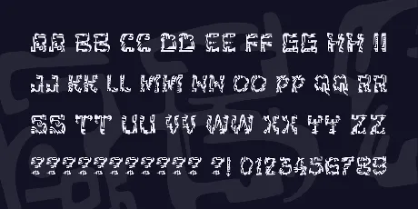 JMH Space Trash font