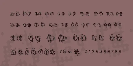 VTKS CHIP SET font