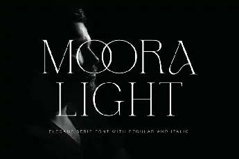 Moora Light font