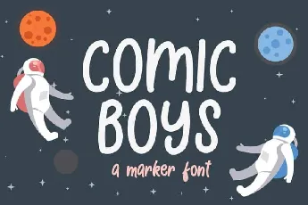 Comic Boys Display font