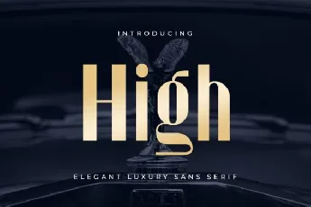 High font