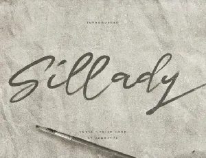 Sillady font