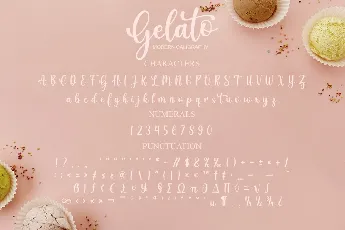 Gelato font