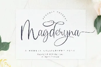 Magderyna font