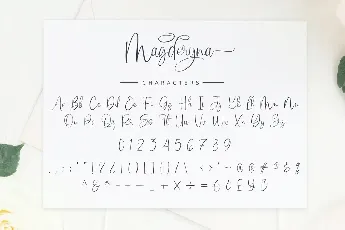 Magderyna font